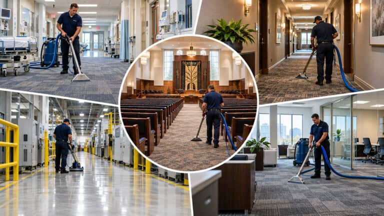 Commercial cleaning in Cleveland for office and business facilities